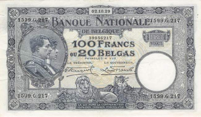 100 Franc 1929
